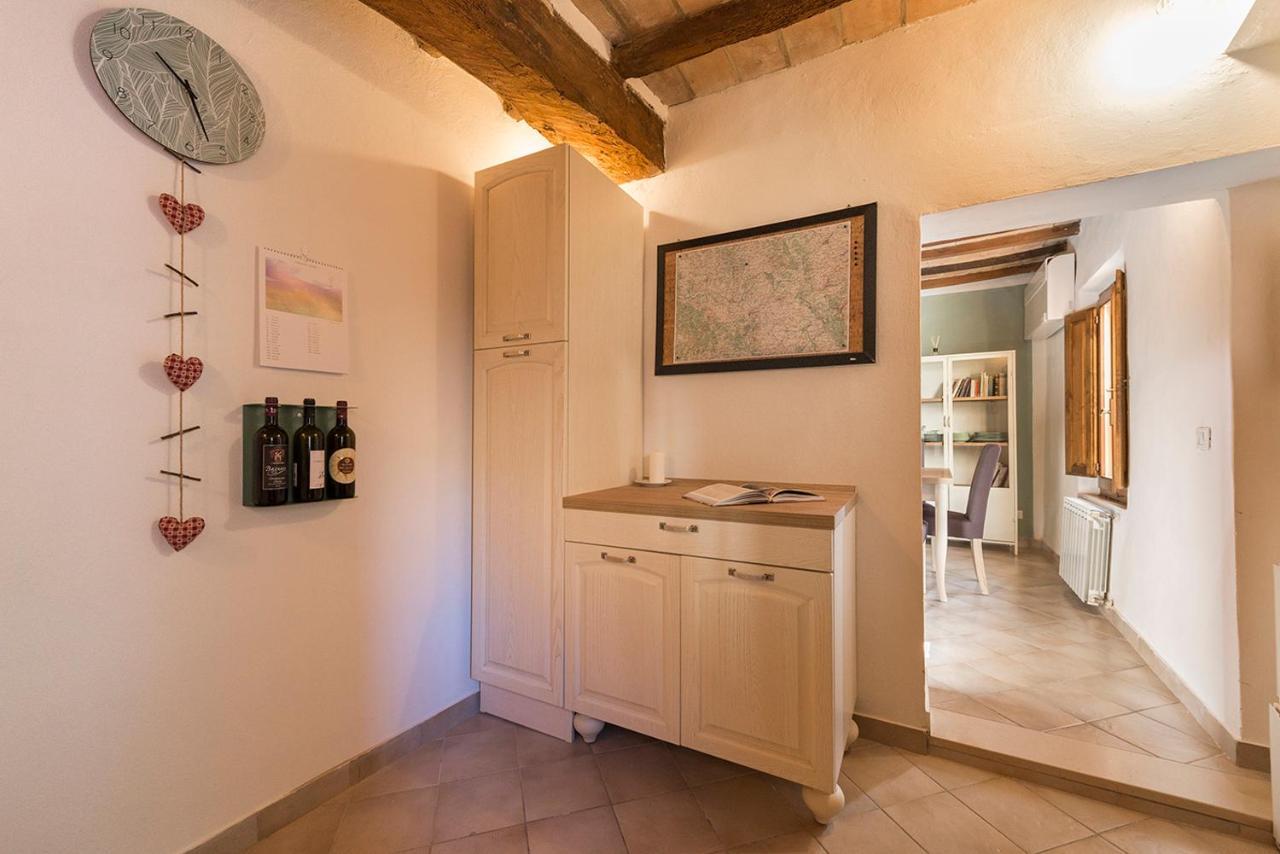 Apartamento Ca' Montalcino San Giovanni dʼAsso Exterior foto